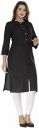 CHITRANSH ENTERPRISE Women Solid Rayon Straight Kurta...