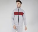 CHKOKKO Fleece Men Winter Sports Running Zipper Collared Neck Stylish Jacket...
