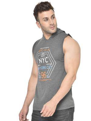 CHKOKKO Men Cotton Gym Tank Tops Sleeveless Sports Vest