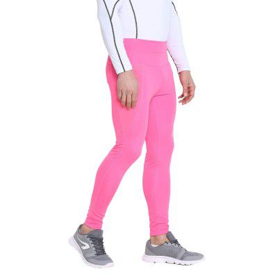 CHKOKKO Men Sports Compression Running Leggings Gym Tight Pants