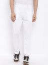 Chkokko Men White Solid Track Pants...