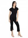 CHKOKKO Polyester Women Casual Summer Track Suit T-Shirt Trackpant Co-Ord Set...