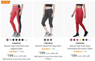 CHKOKKO Track Pants Upto 91% Off