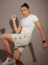 CHKOKKO Women Grey Loose Fit Outdoor Shorts...