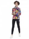 CHKOKKO Women Printed Zipper Track suit...