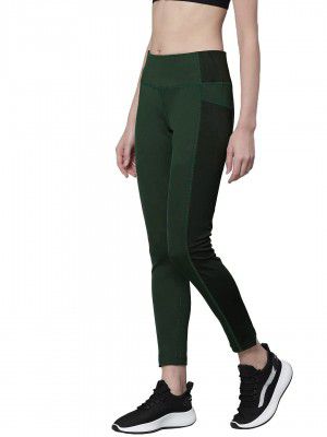 CHKOKKO Women Skinny Fit Yoga Track Pants Stretchable Gym Legging Tights