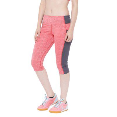 CHKOKKO Women's Slim Fit Polyester Blend Leggings