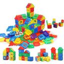 Chocozone 72pcs Blocks House Multi Color Building Blocks with Smooth Rounded Edges - Building Blocks for Kids- Blocks Game for 4 Years Old Girls & Boys...
