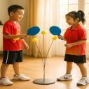 Chocozone Indoor Table Tennis Trainer for Adults Teenagers Kids Sports Toys for 4 5 6 8 Years Old Toys for Kids...