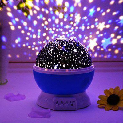 Chocozone Projector Lamp, Star Light Rotating Projector, Star Projector Lamp (Random Colour) (Star Master)