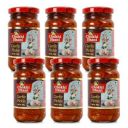 Chokhi Dhani Garlic Pickle | Tangy and Spicy | (Pack of 6, 200g each)...