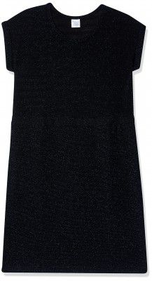 Chromozome Girls Polyester Blend A-Line Above The Knee Casual Dress
