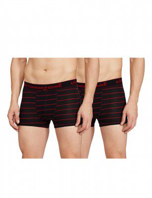 Chromozome Mens Cotton Blend Classic Regular Fit Trunks