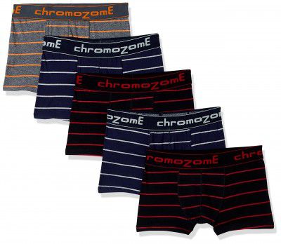 Chromozome Mens Cotton Blend Classic Regular Fit Trunks