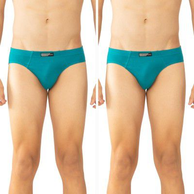 Chromozome Mens Cotton Briefs (Pack of 2)