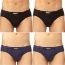 Chromozome Mens Cotton Briefs (Pack of 4)...