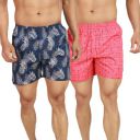 Chromozome Men's Cotton Modern Regular Fit Solid Boxer...
