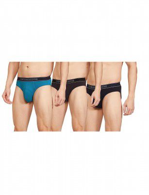 Chromozome Mens Cotton Rib Briefs (Pack of 3)