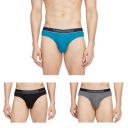 Chromozome Mens Cotton Rib Briefs (Pack of 3)...