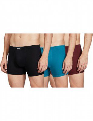 Chromozome Mens Cotton Rib Trunks (Pack of 3)