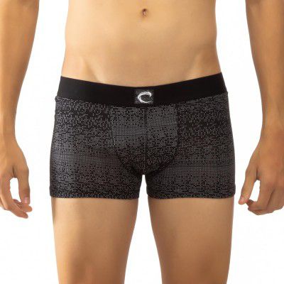 Chromozome Mens Cotton-Stretch Printed Trunk
