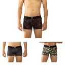 Chromozome Mens Cotton-Stretch Printed Trunks (Pack of 3)...