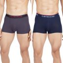 Chromozome Mens Cotton-Stretch Trunks (Pack of 2)...