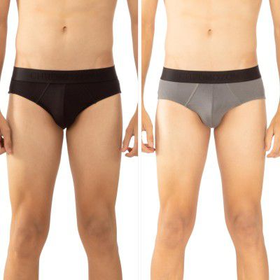 Chromozome Mens Modal-Stretch Briefs (Pack of 2)