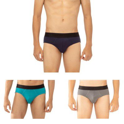 Chromozome Mens Modal-Stretch Briefs (Pack of 3)