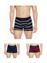 Chromozome Mens Modal-Stretch Striper Trunks (Pack of 3)...