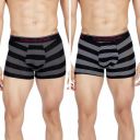Chromozome Mens Modal-Stretch Striper Trunks (Pack of 2)...