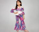 CHRYSANTHEM Adorable Baby Top & Bottom Set | Printed Casual