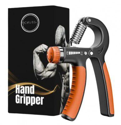 CHUBS Adjustable Hand Grip Strengthener, (Orange)