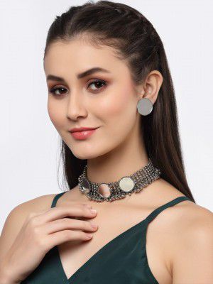 CHUI MUIMirror Studded & Beaded Jewellery Set