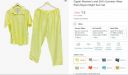Cigain Women’s and Girl’s Summer Wear Plain Rayon Night Suit Set...