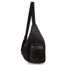 CIMONI Premium Genuine Leather Chest Bag for Men & Women...