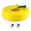 Cinagro 10 Meter 0.5 inch Heavy Duty PVC Garden Hose Pipe | Car Washing (32.8 feet, Yellow)...
