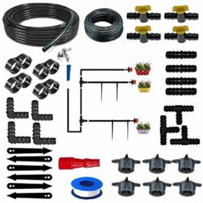 Cinagro Plants Drip Irrigation Watering Kit (20 Plants Kit) Drip Irrigation Kit