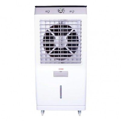 Cine Gold Elegance 90 LTRS Heavy Duty Tower Air Cooler For Home/Office With Honeycomb Cooling & Auto Swing Technology, Powerful Air Throw & 3-Speed Control With Ice Toughened Glass Top Chamber (Nude)