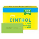 Cinthol Lime Soap, 150g (Pack of 4)...