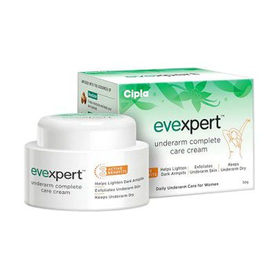 Cipla Health Evexpert Underarm Complete Care Cream 50g