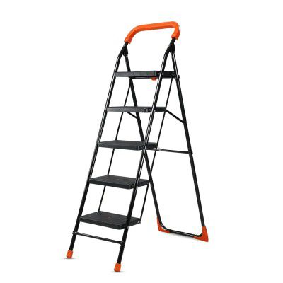 CIPLA PLAST Alloy Steel Heavy Duty Folding Ladder with Wide Steps