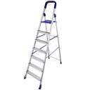 Cipla Plast Heavy Duty Folding Aluminium Ladder - Home Pro 7 Steps - Gec-L7...
