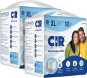 CIR 10 hr Absorption Protection with Wetness Indicator Odour Control Pant Adult Diapers - XL  (20 Pieces)...