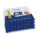 CIR Soft Body Cleansing Wet Bed Bath Wipes for Adults | Extra Large, 10 Wipes/Pack (Pack of 4), 40 Wipes, White, One Size...