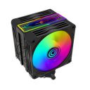 Circle Gaming CG 4P Duo ARGB CPU Air Cooler Mirror Close-Loop, Dual 120mm Fan | Black...