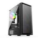 Circle Gladius M1 Mid- Tower Computer Case | Gaming Cabinet - Black...