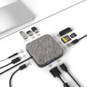 Circle Rootz Type C Docking Station 12 in 1 Dual Display USB C Hub with VGA...