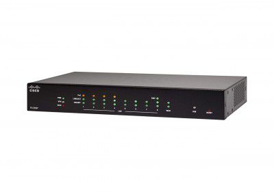 Cisco RV260P VPN Router | 8 Gigabit Ethernet (GbE) Ports | 4 Ports of PoE | Limited Lifetime Protection (RV260P-K9-IN)