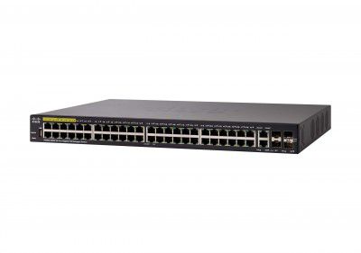 Cisco SG350-52MP 52-Port Gigabit Max-PoE Managed Switch